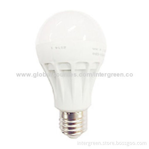 5W LED Bulb with Plastic Housing, 230V AC Voltage